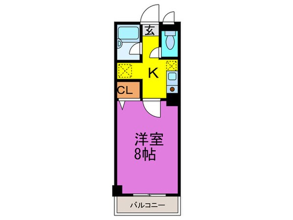 ジュネス井尻駅前の物件間取画像